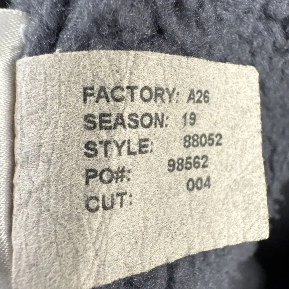 The North Face Men’s XXL Gray Black Full Zip Fleece Jacket Style B8052